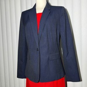 Ann Taylor Navy blue Jacket/Blazer size 10 EUC